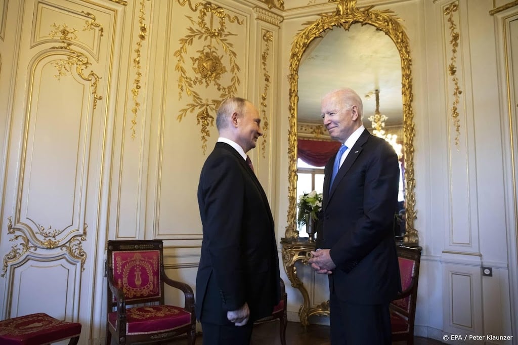 VS en Rusland stemmen in met topontmoeting tussen Poetin en Biden