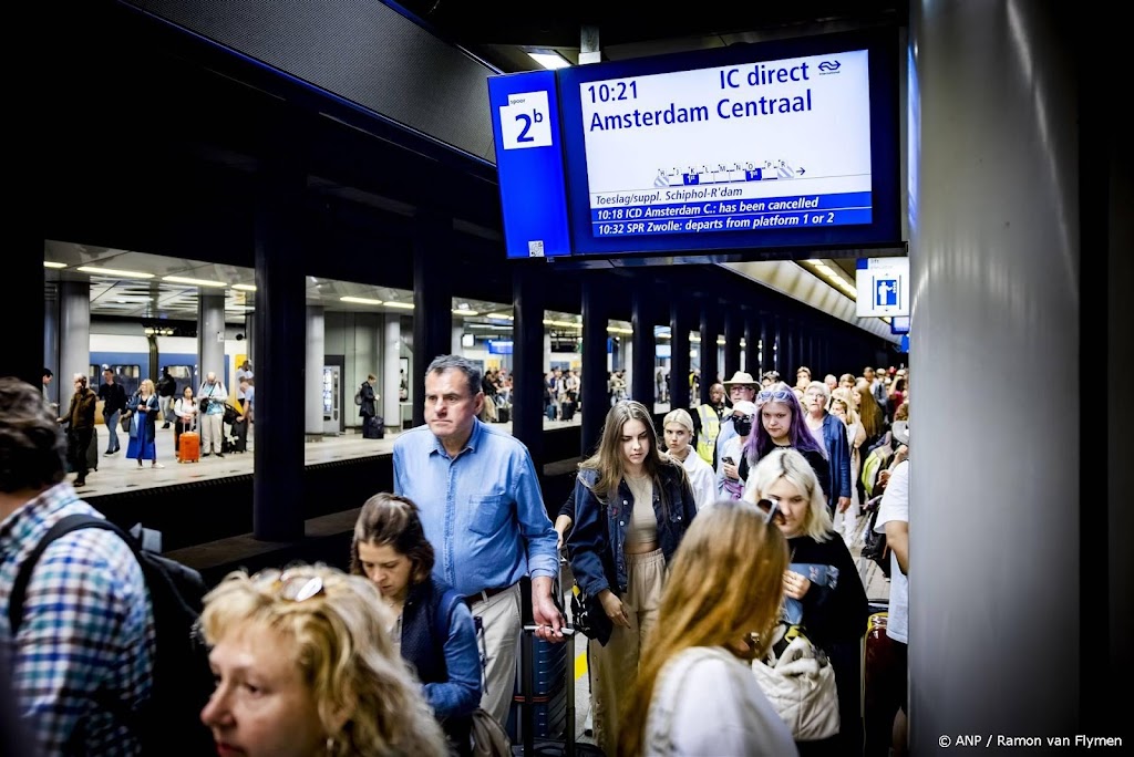NS kampt met grote storing in systemen reisinformatie
