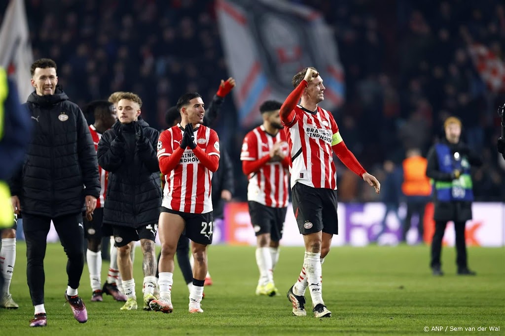 PSV treft Arsenal in strijd om kwartfinales Champions League 