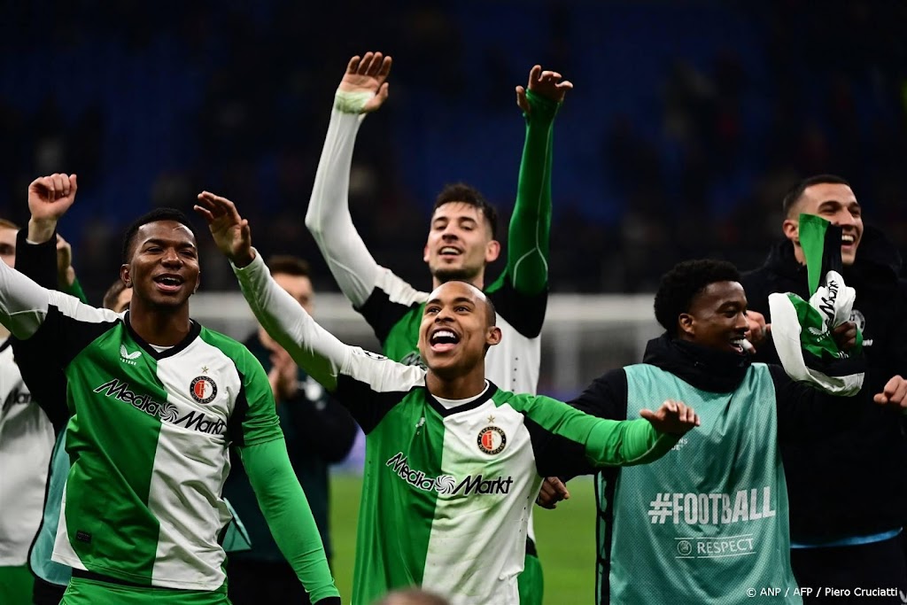Feyenoord loot Internazionale in achtste finales Champions League