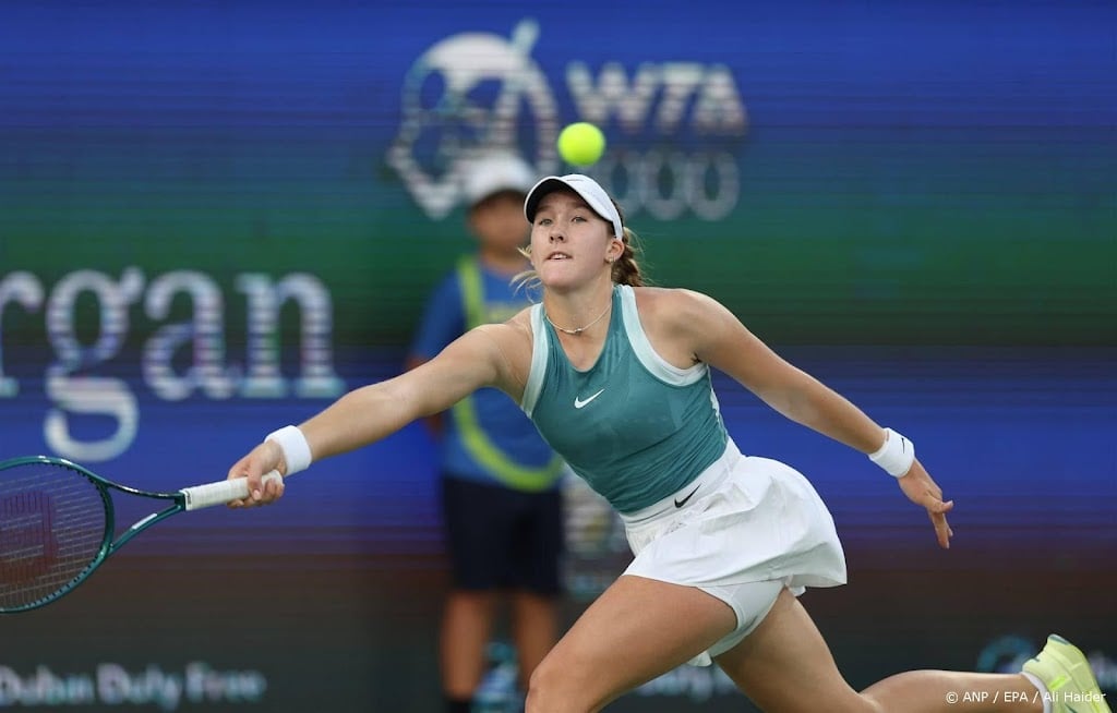 Andrejeva als jongste ooit met finale op WTA-1000-toernooi