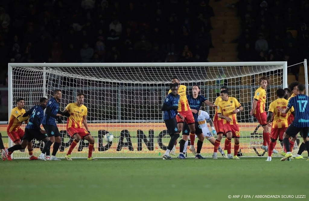 Internazionale verslaat Lecce dankzij twee late doelpunten