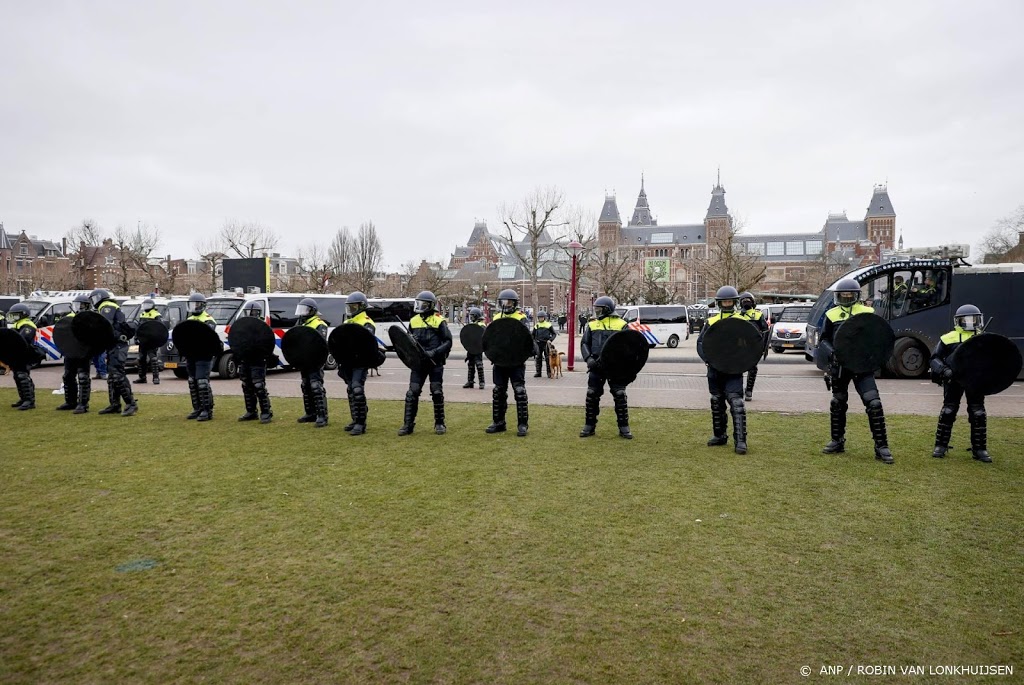 Gemeente komt met noodbevel na demonstratie, Museumplein ontruimd