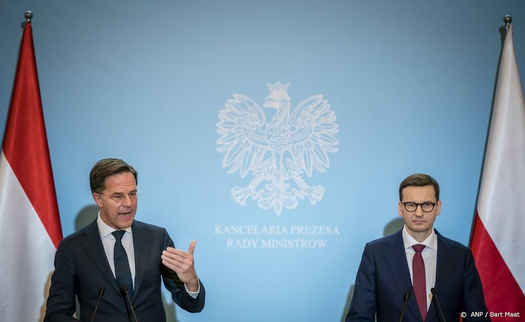 Rutte wil dat EU meebetaalt aan opvang vluchtelingen in Polen