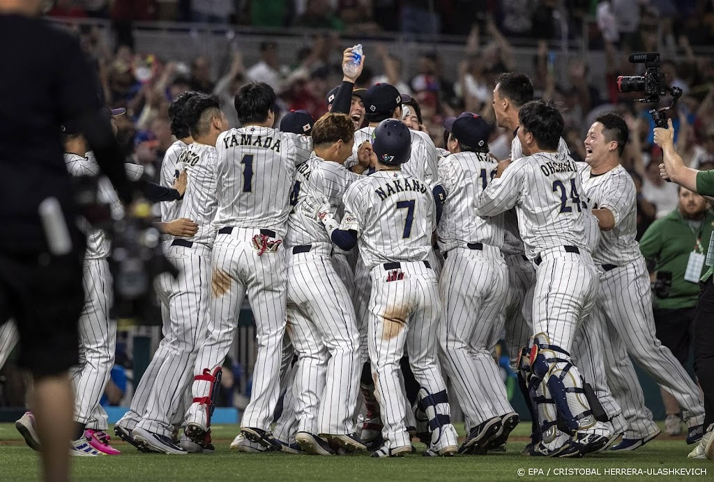 Titelverdediger VS treft Japan in finale World Baseball Classic