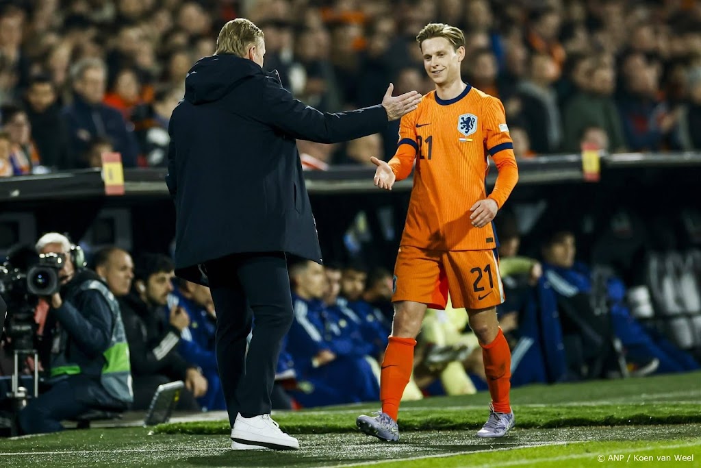 Jong Oranje wint ondanks rode kaarten oefenduel van Jong Italië