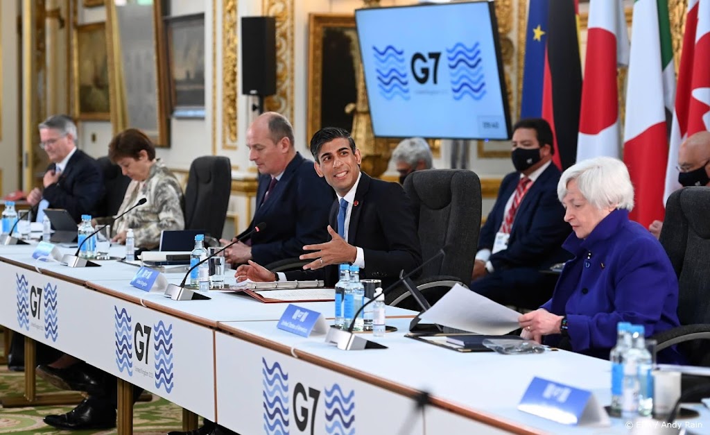 Ministers G7-landen beloven Oekraïne meer dan 22 miljard euro