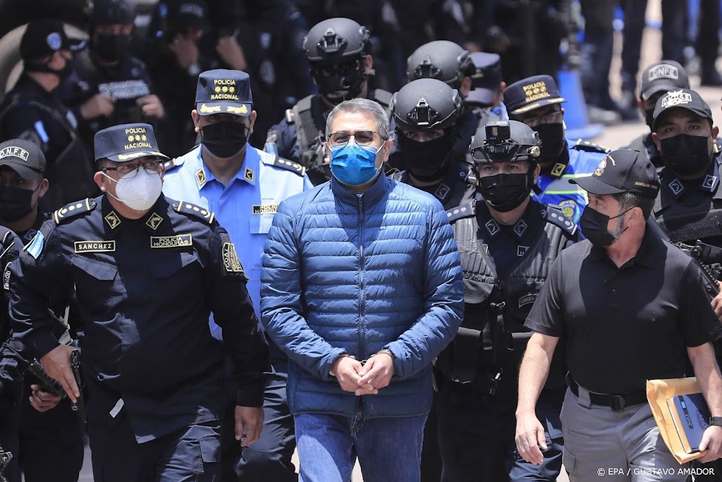 Oud-president Honduras uitgeleverd aan VS wegens drugshandel
