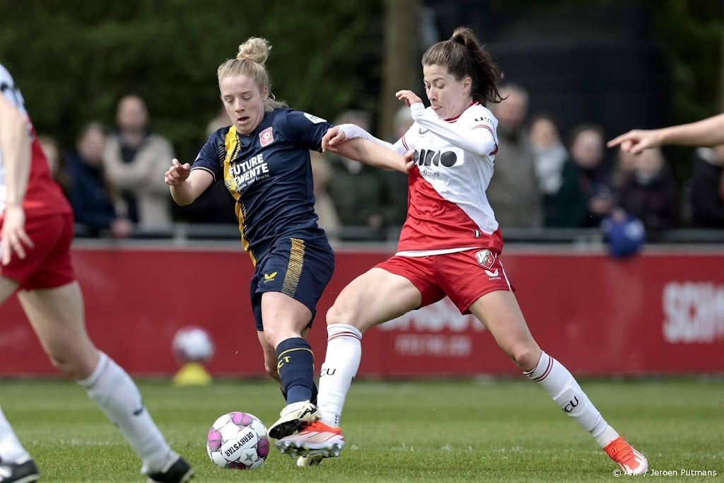 Twente-vrouwen missen eerste kans op titel door 2-2 in Utrecht