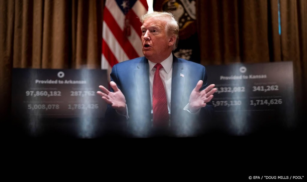 Trump: kuur met hydroxychloroquine loopt deze week af
