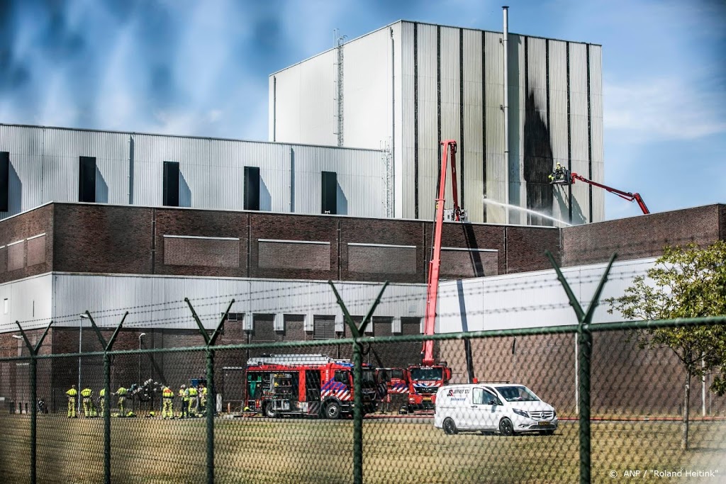Burgemeester: NL-Alert voor brand kerncentrale was niet nodig