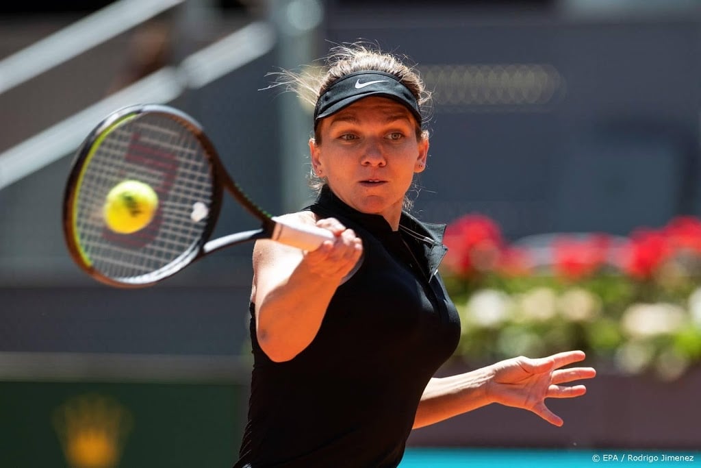 Tennisster Halep meldt zich af voor Roland Garros