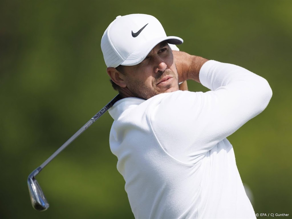 Golfer Koepka na derde ronde aan leiding in PGA Championship