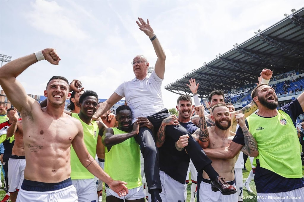 Trainer Ranieri vertrekt bij voetbalclub Cagliari