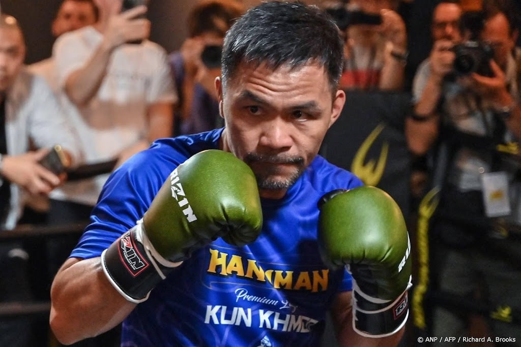 Filipijnse bokslegende Pacquiao (46) maakt comeback