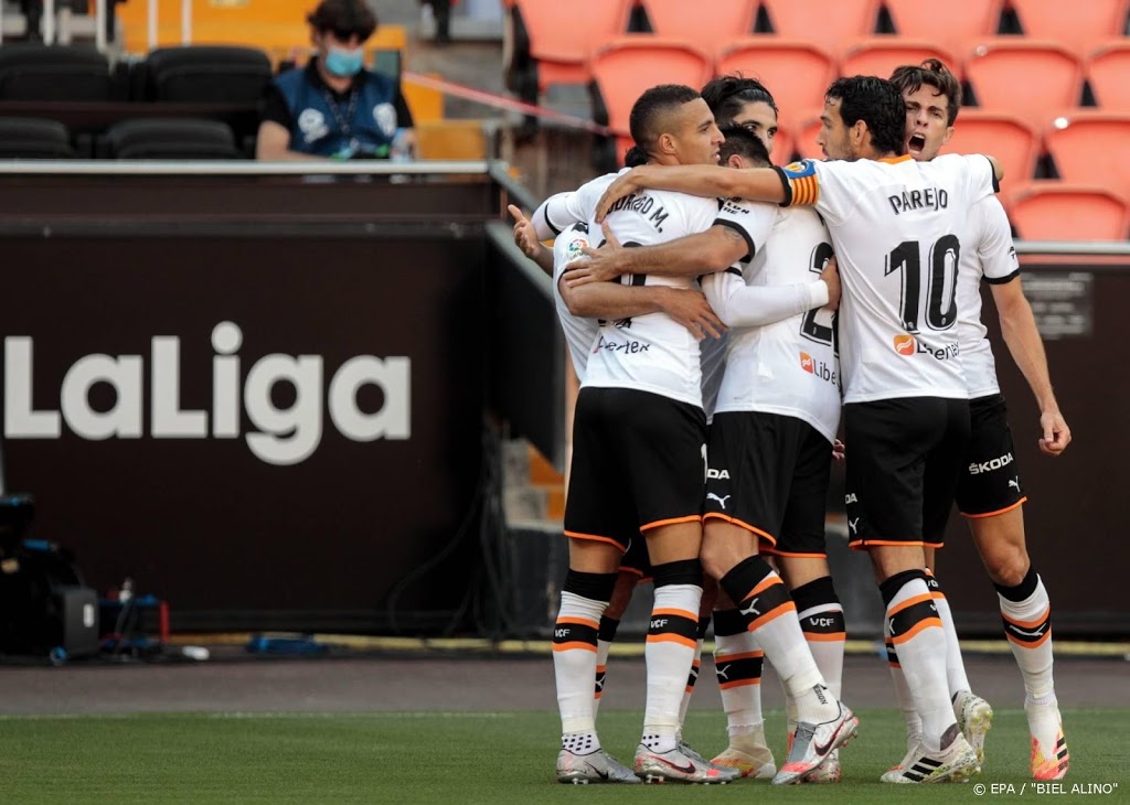 Valencia doet weer volop mee in strijd om Europees voetbal