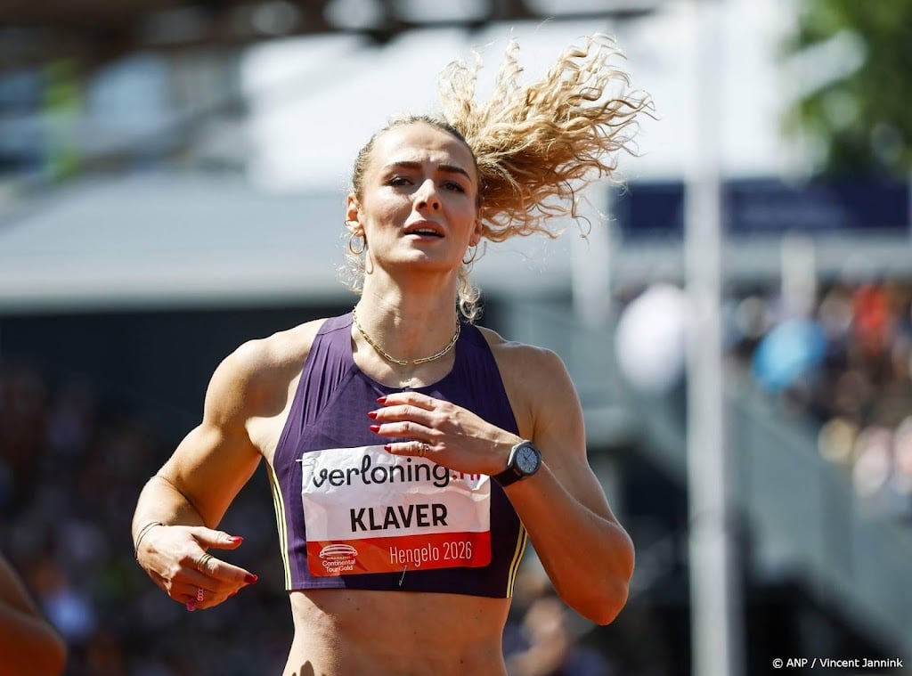 Atlete Klaver derde op 400 meter bij FBK Games