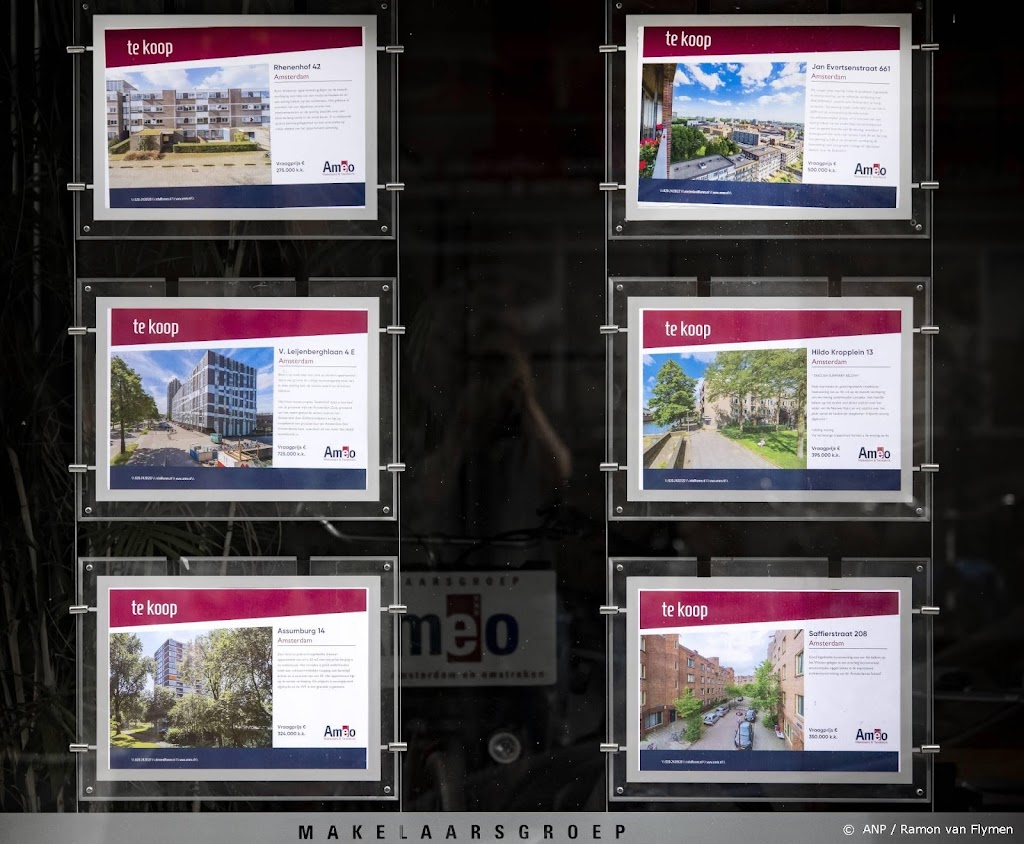 CBS: stijging huizenprijzen naar laagste niveau in bijna een jaar