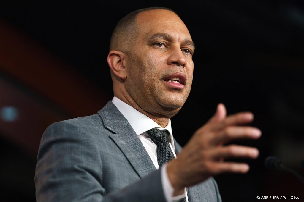 Democratische leider Jeffries: Biden heeft natie gered