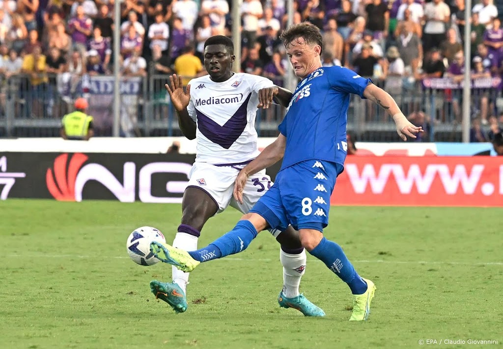 Fiorentina speelt gelijk in aanloop naar duel met FC Twente