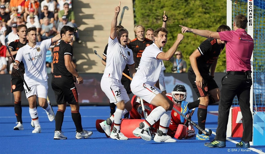 Nederlandse hockeyers verliezen tweede wedstrijd EK van Duitsland