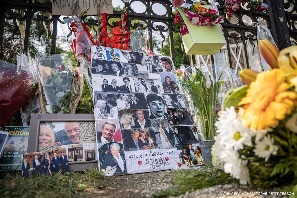 Franse acteur Alain Delon zaterdag op eigen landgoed begraven