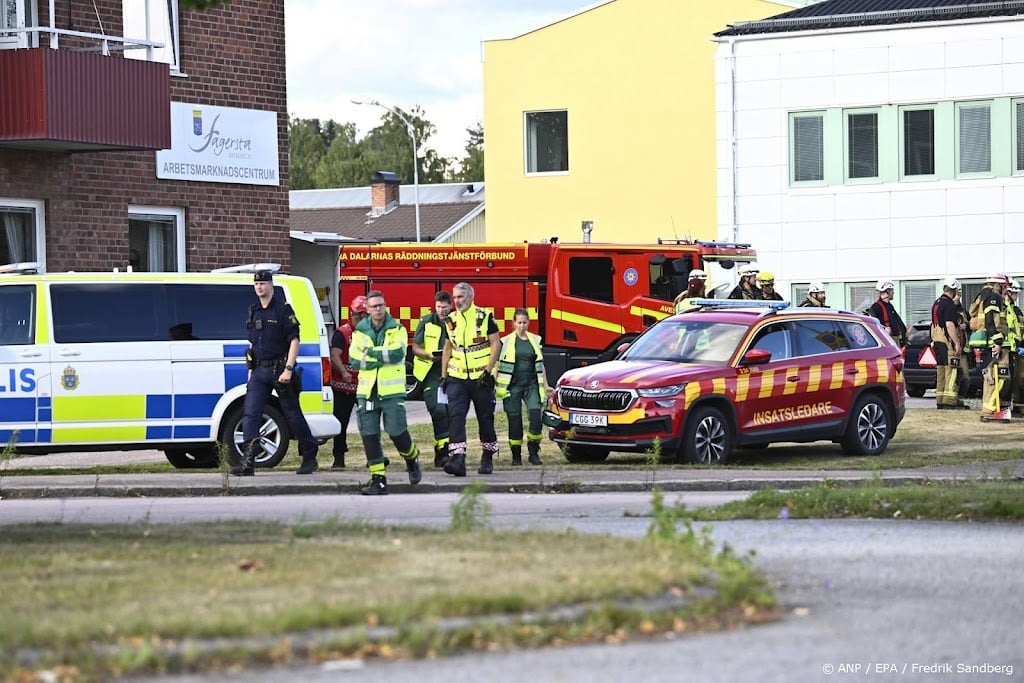 Zeker drie gewonden na zwaardaanval op Zweedse school