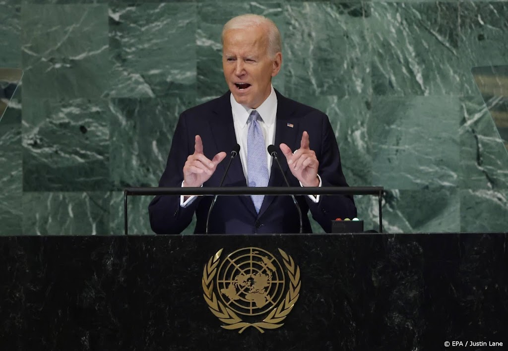 Biden: Rusland schendt het VN-Handvest met oorlog in Oekraïne