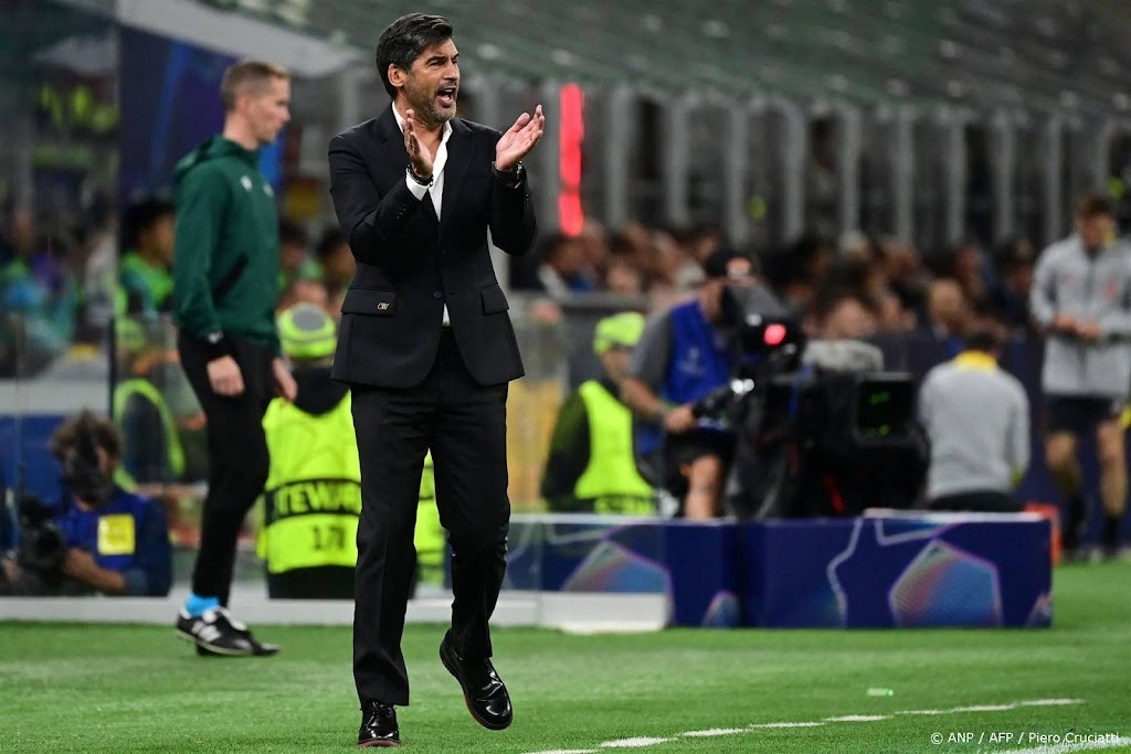 AC Milan-trainer Fonseca maakt zich geen zorgen over positie