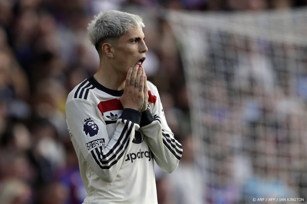 Manchester United verspeelt ook punten bij Crystal Palace