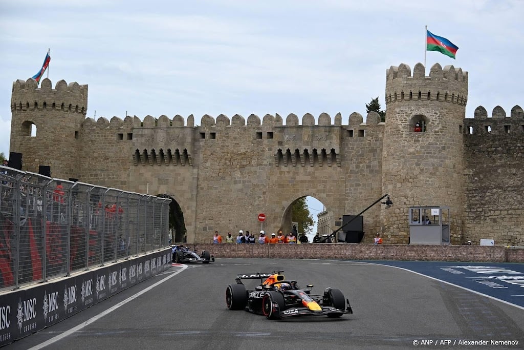 Verstappen is ongenaakbaar bij de GP van Azerbeidzjan