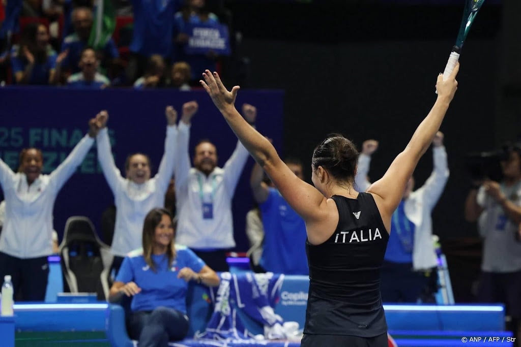 Tennissters Italië winnen Billie Jean King Cup opnieuw 