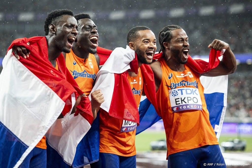 Beste WK ooit voor atletiekploeg: vierde met zes medailles