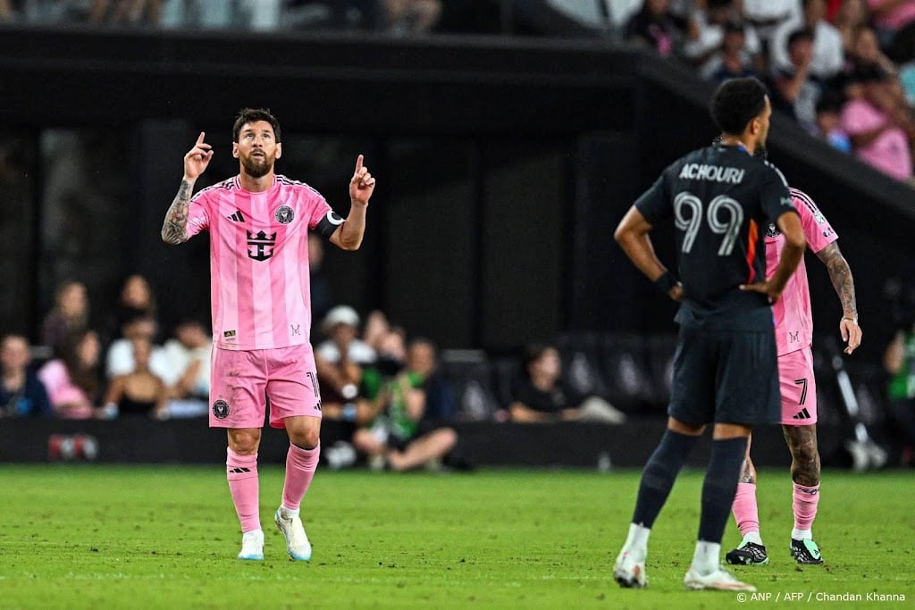 Inter ‌Miami weet ondanks doelpunt Messi weer niet te winnen