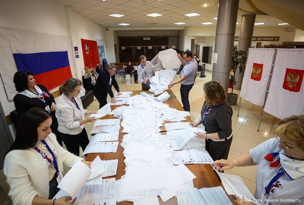 Russische regeringspartij wint verkiezingen