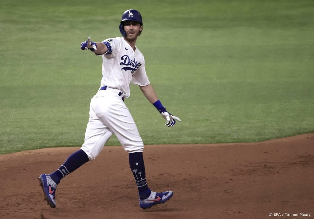 Honkballers LA Dodgers winnen eerste duel World Series