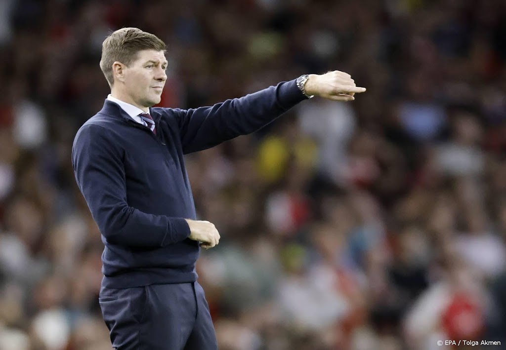 Aston Villa ontslaat trainer Gerrard na nederlaag