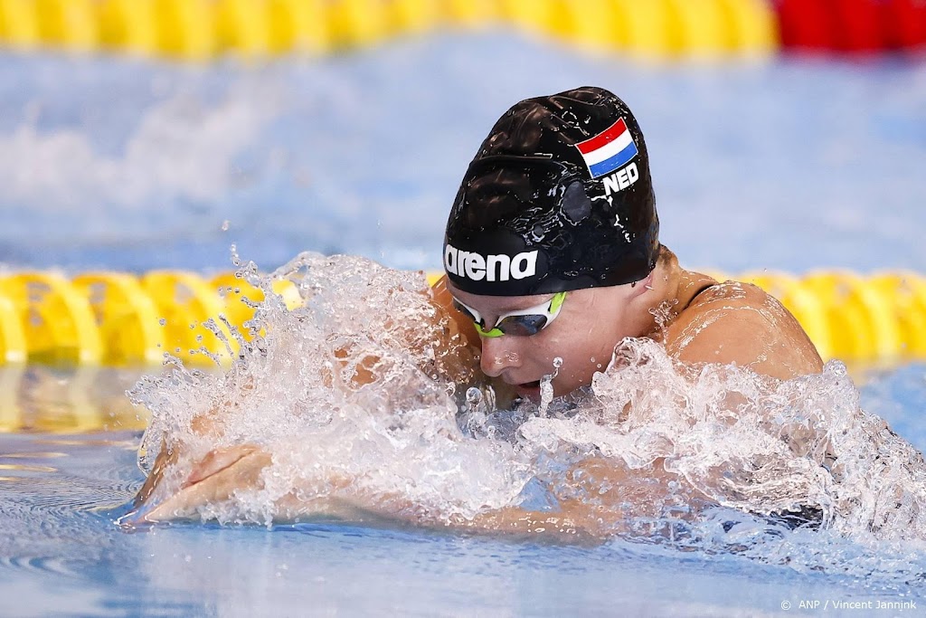 Nederlands record voor zwemster Schouten op 200 school kortebaan