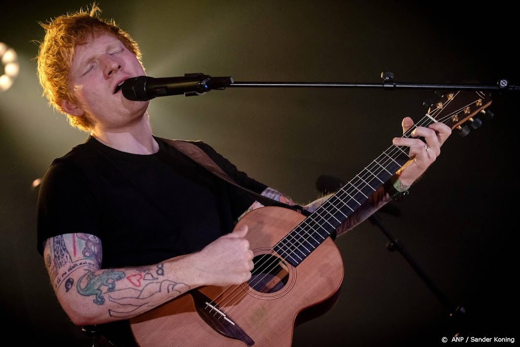 Achttien maanden cel voor man die liedjes stal van Ed Sheeran 