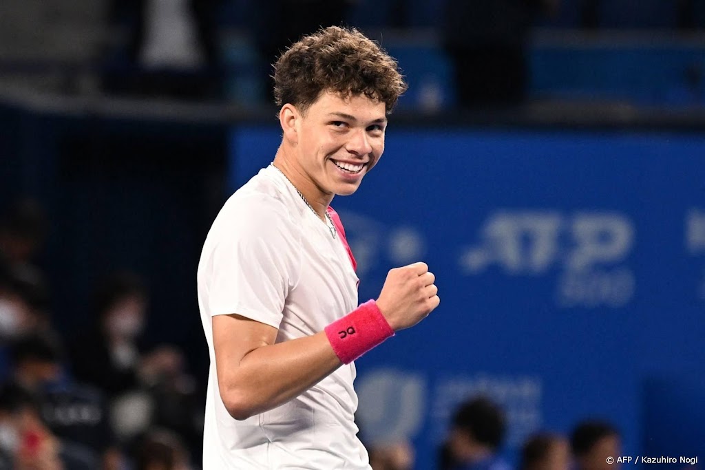 Tennisser Shelton (21) plaatst zich in Tokio voor eerste finale