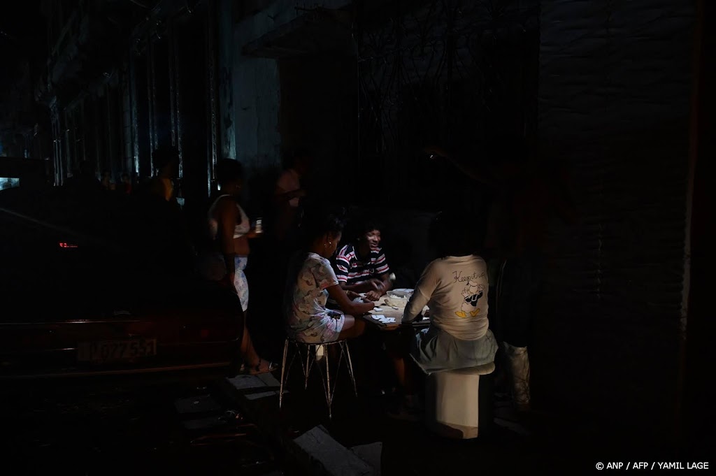 Elektriciteit valt opnieuw uit in Cuba