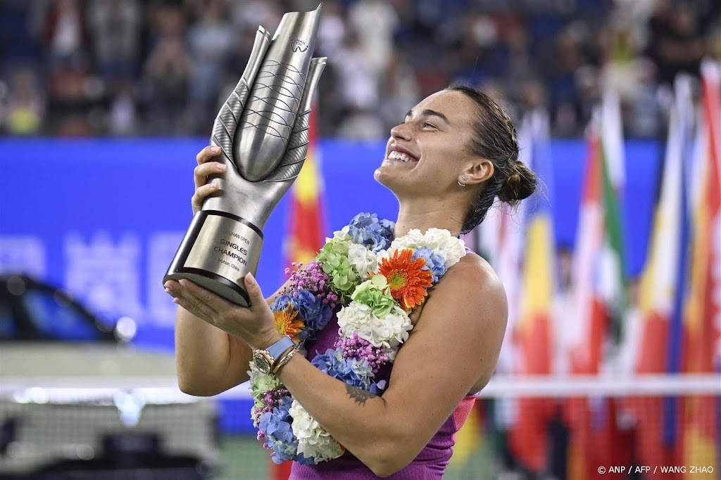 Sabalenka neemt eerste plek op tennisranglijst over van Swiatek