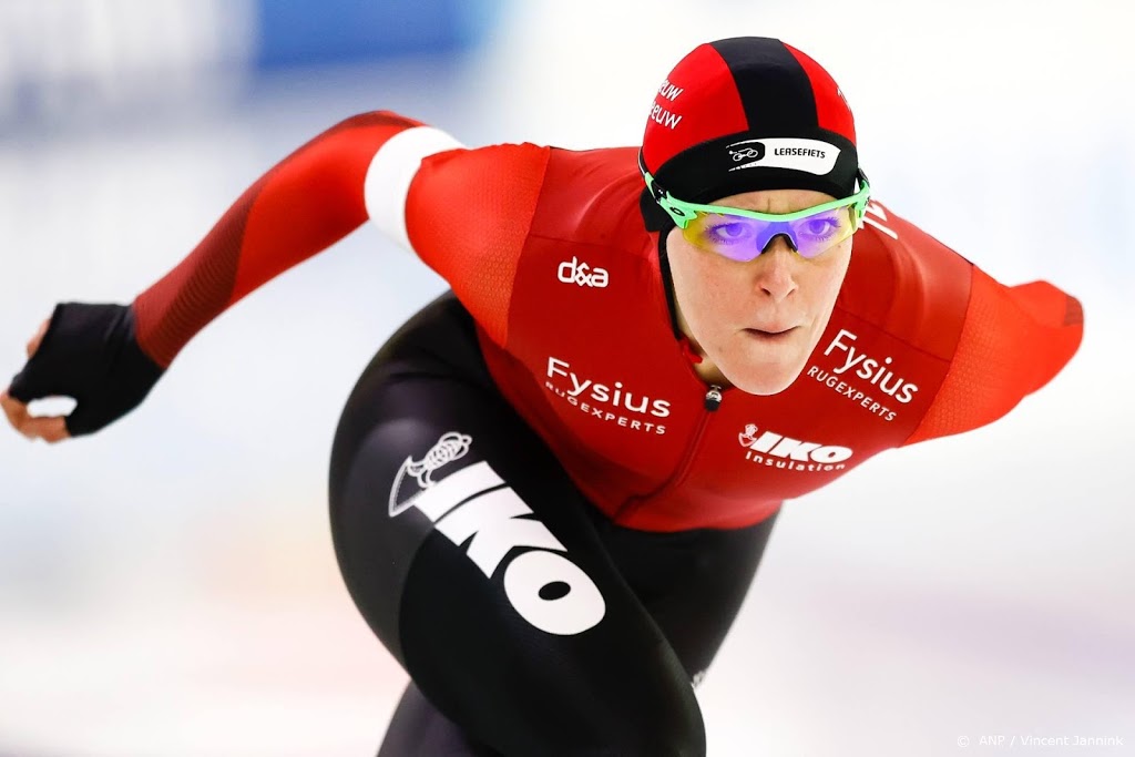 Ter Mors slaat hard toe op 500 meter bij NK allround