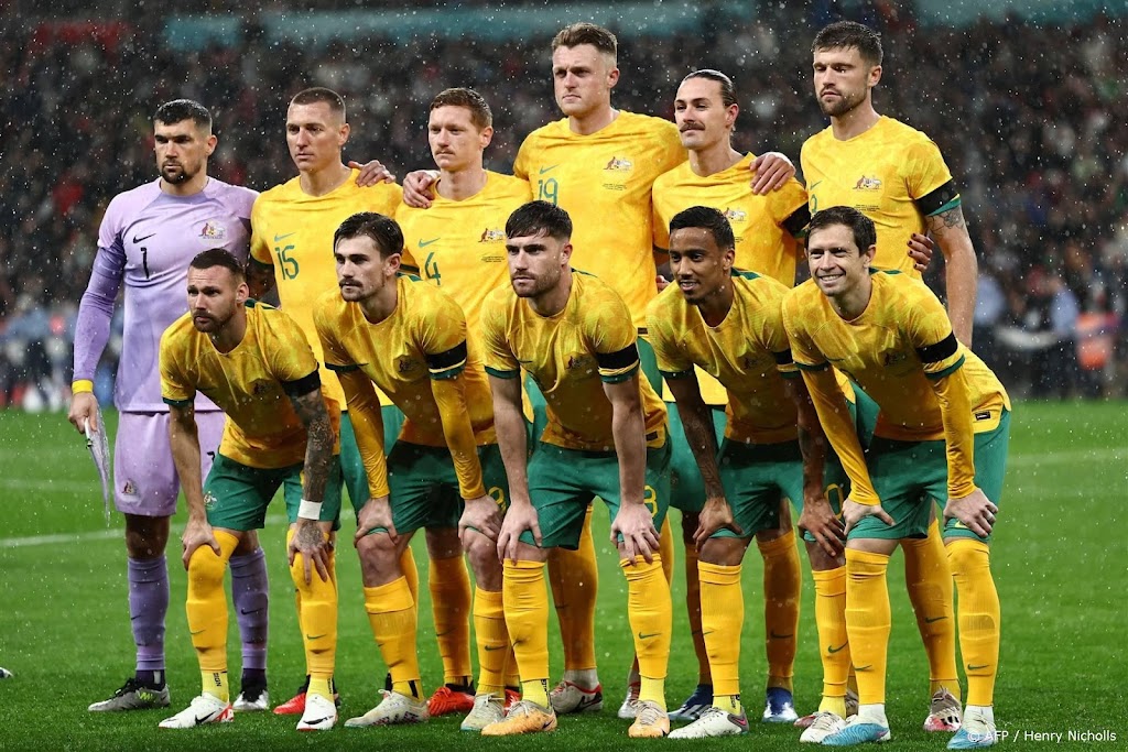 Australiërs doneren deel premie voor duel met Palestijnen