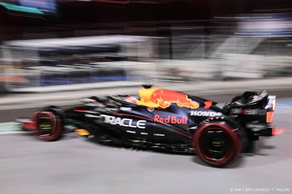 Negende tijd voor Verstappen bij tweede training in Las Vegas 