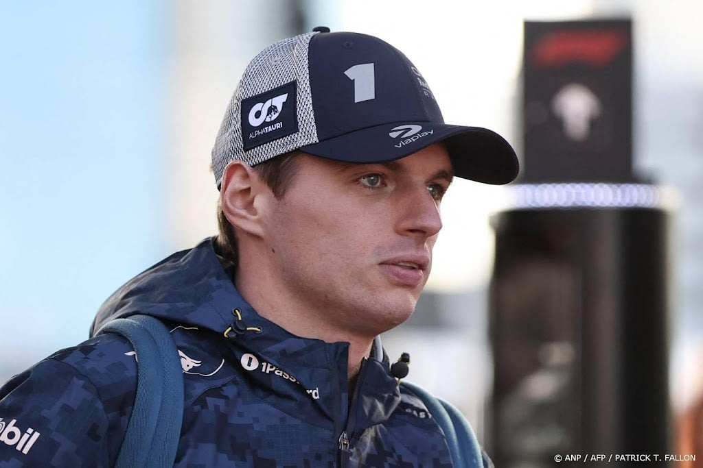 Verstappen zoekt naar betere bandengrip op koude baan Las Vegas