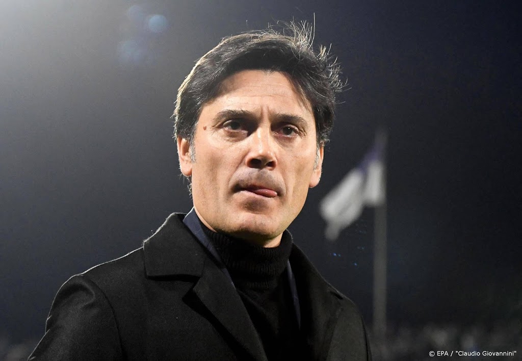 Italiaanse voetbalclub Fiorentina ontslaat coach Montella