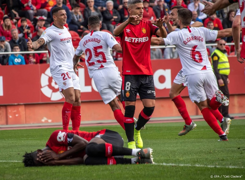 Sevilla herstelt zich met zege op Mallorca