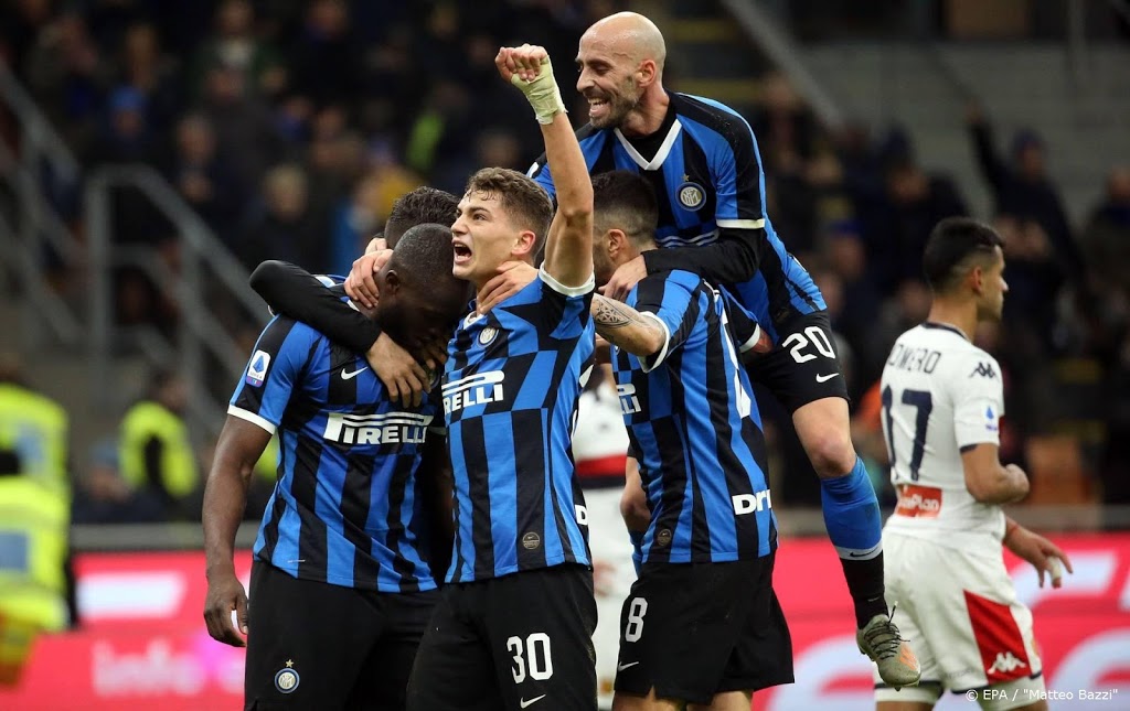 Internazionale weer aan kop na ruime zege op Genoa