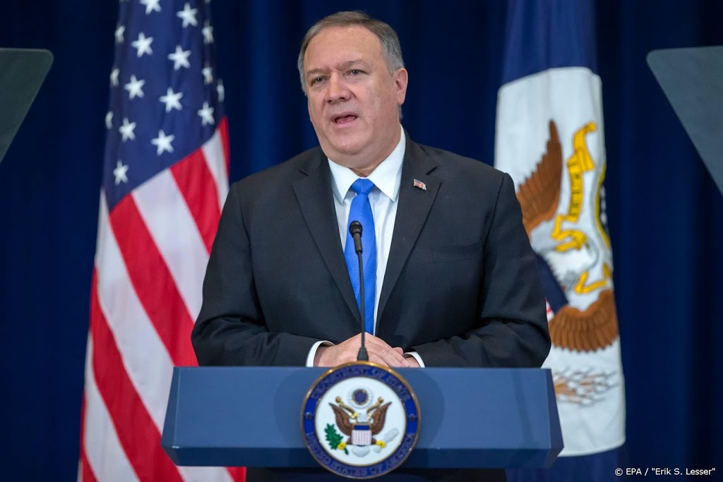 Pompeo: Rusland, China hebben bloed aan hun handen